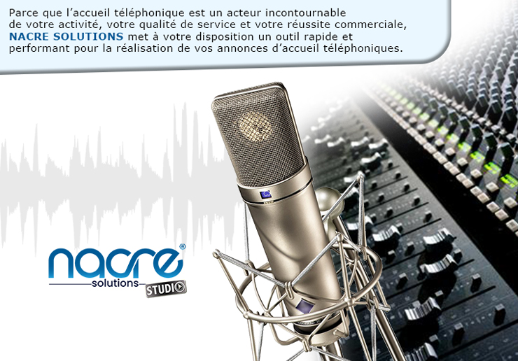 Attente telephonique Nacre Solutions